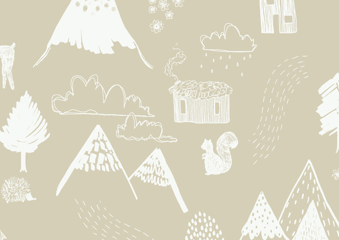 Mountain Hilltop, Barley - Roller Blind - Image 6